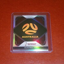 2022 Panini Prizm World Cup Team Badges Silver Prizm #30 Australia