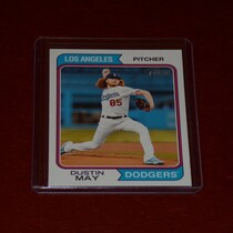 2023 Topps Heritage #445 Dustin May
