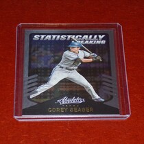 2022 Panini Absolute Statistically Speaking #5 Corey Seager