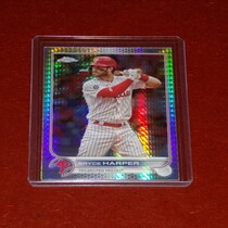 2022 Topps Chrome Sonic Edition Prism Refractor #220 Bryce Harper
