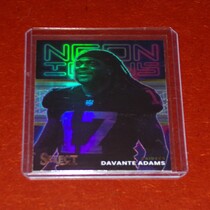 2022 Panini Select Neon Icons #8 Davante Adams