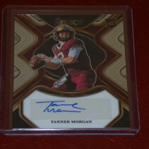 2023 Panini Select Draft Picks Rookie Signatures #81 Tanner Morgan