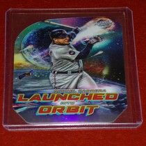 2023 Topps Chrome Cosmic Launched Into Orbit #LIO-8 Miguel Cabrera Detroit Tigers