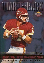 1997 Score Board Playbook #17 Pat Barnes