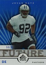 2005 Upper Deck Reflections Blue #138 Jovan Haye