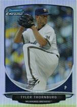 2013 Bowman Chrome Cream of the Crop Mini Refractors #CC-MB2 Tyler Thornburg