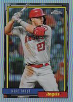 2021 Topps Update 1992 Topps Redux Chrome #TC92-3 Mike Trout