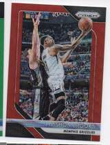 2018 Panini Prizm Prizm Ruby Wave #96 Marshon Brooks