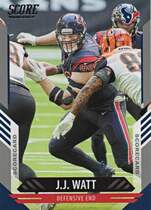2021 Score Scorecard #158 J.J. Watt