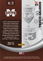 2016 Panini Mississippi State Bulldogs #28 Taveze Calhoun