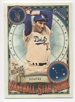 2019 Topps Allen & Ginter Baseball Star Signs #BSS-35 Sandy Koufax