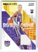2022 Panini NBA Hoops Rise N Shine Memorabilia #29 Keegan Murray