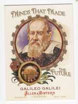 2011 Topps Allen and Ginter Minds that Made the Future #MMF25 Galileo Galilei