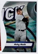 2024 Stadium Club Triumvirates Nicknames #TVN-10 Mickey Mantle