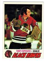 1977 Topps Base Set #170 Tony Esposito
