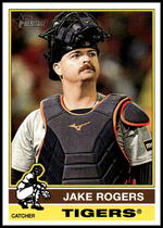 2025 Topps Heritage #151 Jake Rogers