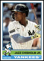 2025 Topps Heritage #33 Jazz Chisholm Jr.