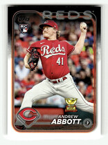 2024 Topps Base Set #214 Andrew Abbott