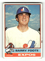 1976 Topps Base Set #42 Barry Foote