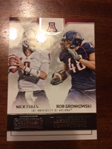 2016 Panini Contenders Draft Picks Collegiate Connections #2 Nick Foles|Rob Gronkowski