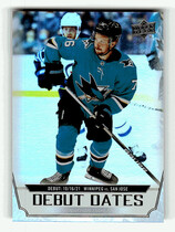 2022 Upper Deck Debut Dates #DD-10 Jonathan Dahlen