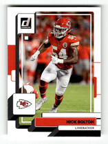 2022 Donruss Base Set #277 Nick Bolton