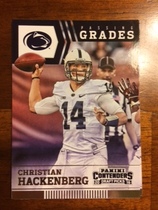 2016 Panini Contenders Draft Picks Passing Grades #4 Christian Hackenberg