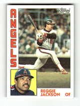 1984 Topps Base Set #100 Reggie Jackson