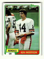 1981 Topps Base Set #115 Ken Anderson