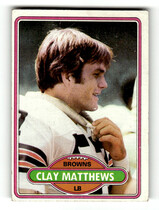 1980 Topps Base Set #418 Clay Matthews