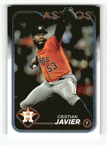 2024 Topps Base Set #269 Cristian Javier