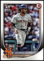 2025 Bowman Base Set #83 Luisangel Acuna
