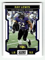 2023 Score Base Set #195 Ray Lewis