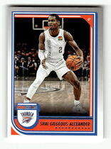 2022 Panini NBA Hoops #201 Shai Gilgeous-Alexander