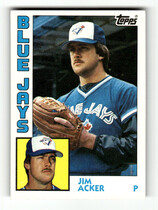 1984 Topps Base Set #359 Jim Acker