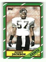 1986 Topps Base Set #346 Rickey Jackson