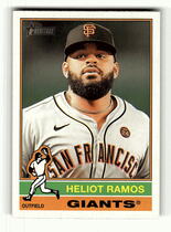 2025 Topps Heritage #32 Heliot Ramos