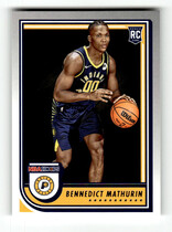 2022 Panini NBA Hoops #236 Bennedict Mathurin