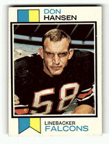 1973 Topps Base Set #173 Don Hansen
