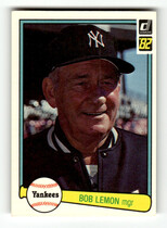 1982 Donruss Base Set #635 Bob Lemon