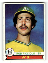 1979 Topps Base Set #378 Rob Picciolo