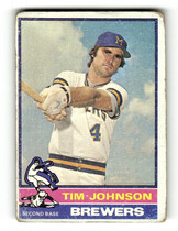 1976 Topps Base Set #613 Tim Johnson