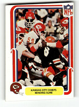 1980 Fleer Team Action #24 Chiefs