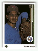 1989 Upper Deck Base Set #560 Jose Cecena