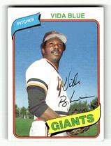 1980 Topps Base Set #30 Vida Blue