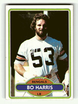 1980 Topps Base Set #524 Bo Harris