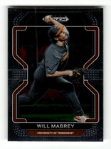 2022 Panini Prizm Draft Picks #PDP168 Will Mabrey