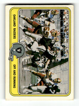 1981 Fleer Team Action #39 Raiders