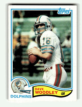 1982 Topps Base Set #140 David Woodley