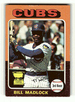 1975 Topps Base Set #104 Bill Madlock